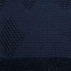 20"x20" Oversize Columns Square Throw Pillow Navy Blue - Lush Décor