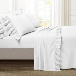 Reyna Ruffle Sheet Set - Lush Décor