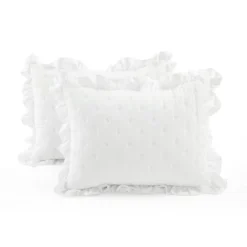 Lush Décor 3pc Reyna Ruffle Reversible Oversized Quilt Set -Lush Décor GUEST a0b9dc00 9606 4a9b ae11 350418015db9