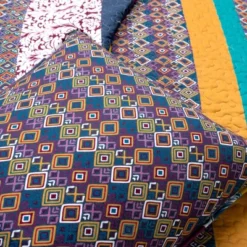 Lush Décor 3pc Boho Stripe Reversible Oversized Cotton Quilt Set -Lush Décor GUEST a0bafdaf 6ee8 4c13 9f53 923a6f851a4c