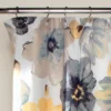 Leah Shower Curtain Yellow/Gray - Lush Décor -Lush Décor GUEST a2282bae 15c9 4722 84b7 8f0bab7581ee