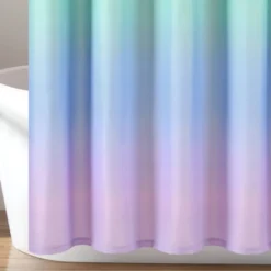 72"x72" Single Kids' Rainbow Ombre Shower Curtain Rainbow/Turquoise - Lush Décor 8 72"x72" Single Kids' Rainbow Ombre Shower Curtain Rainbow/Turquoise - Lush Décor -Lush Décor GUEST a281e64b 45e3 4db5 aa0b f449a4f64ef4