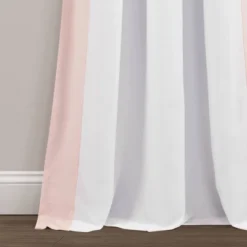 40"x84" Kids' Block Border 100% Lined Grommet Blackout Single Window Curtain Panel - Lush Décor -Lush Décor GUEST a2b888b9 7991 44c1 990f cba5c0f5b62d
