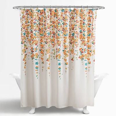 Weeping Flower Shower Curtain - Lush Décor 8 Weeping Flower Shower Curtain - Lush Décor - Image 6