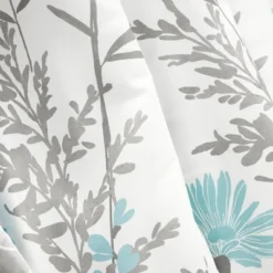 50"x60" Aprile Single Throw Blanket Blue - Lush Décor -Lush Décor GUEST a35b54ed f8f9 4d64 954f feae5085906b