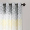 Set Of 2 84"x52" Medallion Ombre Window Curtain Panels - Lush Décor 2 Set Of 2 84"x52" Medallion Ombre Window Curtain Panels - Lush Décor -Lush Décor GUEST a6250183 d9eb 4ba5 9b2a c61f70664335