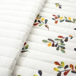 Boho Botanical Leaf Quilt Set - Lush Décor -Lush Décor GUEST a63c4431 a49d 42eb 9eb2 5c01b83a8a66