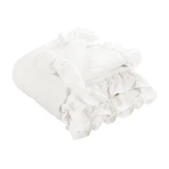 Lush Décor Ella Lace Ruffle Baby Throw Blanket -Lush Décor GUEST a8b4f3ab f169 4be4 9c14 c0257663dc89