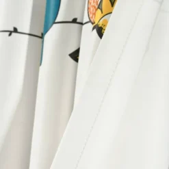 Set Of 2 Rowley Birds Light Filtering Window Curtain Panels - Lush Décor -Lush Décor GUEST a9540158 228d 4ebf ab4a f92f7df11944