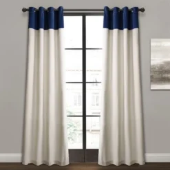 84" X 52" Milo Linen Window Curtain Panels Set - Lush Décor -Lush Décor GUEST acd3d762 695f 40e9 9d09 a2f37dfcc573