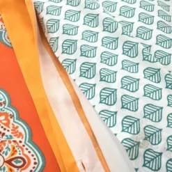 3pc Harley Cotton Duvet Cover Set Tangerine - Lush Décor -Lush Décor GUEST ad8e0463 e686 4680 a812 34bf1c3eff5a