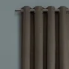 Faux Linen Absolute Blackout Grommet Top Single Window Curtain Panel - Lush Décor -Lush Décor GUEST b0d47909 c336 45a8 9158 53bc1695bfdf