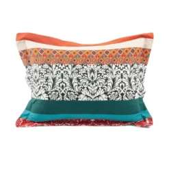 Lush Décor Boho Stripe Reversible Cotton Duvet Cover Set Turquoise/Tangerine 15 Lush Décor Boho Stripe Reversible Cotton Duvet Cover Set Turquoise/Tangerine -Lush Décor GUEST b98331f2 19e7 4ddf b6d6 ba363acadecb