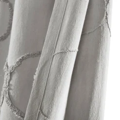 Avon Chenille Trellis Shower Curtain Light Gray - Lush Décor -Lush Décor GUEST bdc1e6ae cfc5 45b6 b079 b768dfec95b0