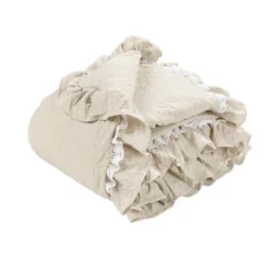 Lush Décor Ella Lace Ruffle Baby Throw Blanket -Lush Décor GUEST c1e26661 8703 46c8 a33f 373d17f2e482