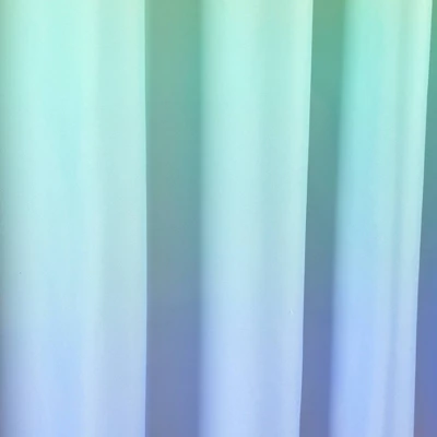 72"x72" Single Kids' Rainbow Ombre Shower Curtain Rainbow/Turquoise - Lush Décor 4 72"x72" Single Kids' Rainbow Ombre Shower Curtain Rainbow/Turquoise - Lush Décor - Image 2