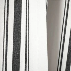 2pk 42"x84" Light Filtering Farmhouse Striped Yarn Dyed Curtain Panels Black - Lush Décor 9 2pk 42"x84" Light Filtering Farmhouse Striped Yarn Dyed Curtain Panels Black - Lush Décor -Lush Décor GUEST c30e6aaa c24b 43dd b1c6 4d9fae59a2c7