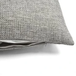 Oversize Linen Texture Woven Button Family-Friendly Throw Pillow Cover - Lush Décor -Lush Décor GUEST c6d9edd3 4142 41d6 bd33 6cdec7636558
