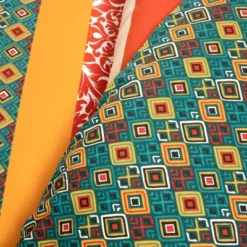 Lush Décor Boho Stripe Reversible Cotton Duvet Cover Set Turquoise/Tangerine 11 Lush Décor Boho Stripe Reversible Cotton Duvet Cover Set Turquoise/Tangerine -Lush Décor GUEST c7acded4 ec70 499f b9bc d9509a49b7d6