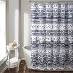 Hygge Geo Shower Curtain - Lush Décor 11 Hygge Geo Shower Curtain - Lush Décor -Lush Décor GUEST c7bb002f 9d18 4527 9978 05672505402e
