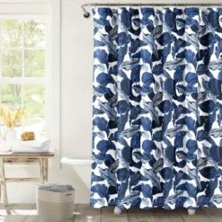 72"x72" Tropical Paradise Shower Curtain - Lush Décor -Lush Décor GUEST c7d0eb18 57c7 4664 8694 4970456a1d21
