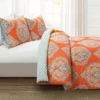 3pc Harley Cotton Duvet Cover Set Tangerine - Lush Décor -Lush Décor GUEST ca434fce e748 4146 b467 1bb8721aca14