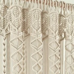 Boho Macrame Textured Cotton Window Curtain Panel - Lush Décor 12 Boho Macrame Textured Cotton Window Curtain Panel - Lush Décor -Lush Décor GUEST caa4feb7 37ee 4796 bb35 426479cb23a6