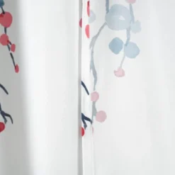 72"x72" Mirabelle Watercolor Floral Shower Curtain Blue/Coral - Lush Décor -Lush Décor GUEST cadeab37 18c2 4ce1 892a 914224fe1dc6