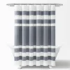 Cape Cod Stripe Yarn Dyed Cotton Shower Curtain - Lush Décor