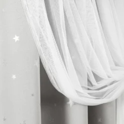 Star Sheer Insulated Grommet Blackout Window Curtain Panel Set - Lush Décor -Lush Décor GUEST d017b2a2 0750 47a4 933b f2ebd3058bb5