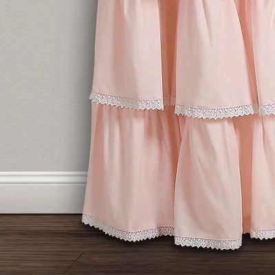 52"x84" Ruffle Window Curtain Panel - Lush Décor 4 52"x84" Ruffle Window Curtain Panel - Lush Décor - Image 2