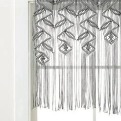 30"x40" Boho Macrame Leaf Cotton Kitchen Curtain Valance - Lush Décor 13 30"x40" Boho Macrame Leaf Cotton Kitchen Curtain Valance - Lush Décor -Lush Décor GUEST d1f73585 8eb3 4e5d b31f 9b5083009946