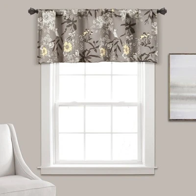18"x52" Botanical Garden Light Filtering Window Valance - Lush Décor 7 18"x52" Botanical Garden Light Filtering Window Valance - Lush Décor - Image 5