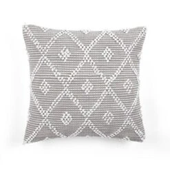 20"x20" Oversize Adelyn Family-Friendly Square Throw Pillow Cover - Lush Décor -Lush Décor GUEST d70388e6 9745 448b 8c23 ac063db92f7c