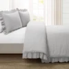 Lush Decor 3pc King Reyna 100% Cotton Duvet Cover Set Light Gray 2 Lush Decor 3pc King Reyna 100% Cotton Duvet Cover Set Light Gray -Lush Décor GUEST d71d5c0c d0bf 4b60 8197 c2365eb9595d