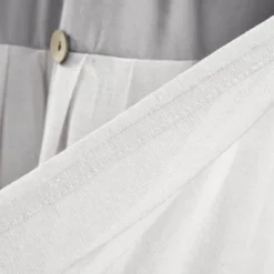 18"x52" Farmhouse Linen Button Window Valance - Lush Décor -Lush Décor GUEST d76a3fe5 d420 4f09 bbd9 a007c08f3afa