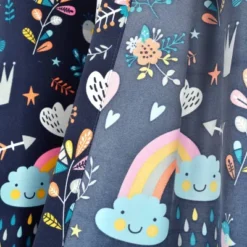 84"x52" Set Of 2 Unicorn Heart Window Curtain Panels - Lush Décor -Lush Décor GUEST d7f7f132 3fc1 49ca 83c4 a001e277ebd2