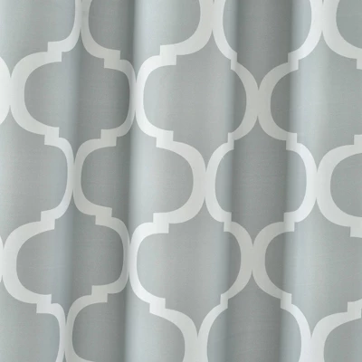 Geo Shower Curtain - Lush Décor 4 Geo Shower Curtain - Lush Décor - Image 2