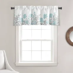 18"x52" Aprile Light Filtering Valance - Lush Décor -Lush Décor GUEST d9bd1de8 ccbd 4eeb b144 44ea09d7d42c