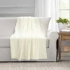 50"x60" Cable Soft Knitted Throw Blanket With Border - Lush Décor -Lush Décor GUEST db49c281 9666 4839 b86d 84c669f277a0