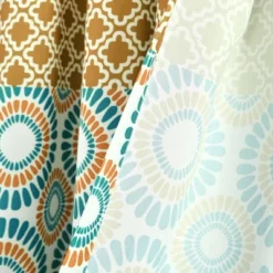 Set Of 2 Bohemian Striped Light Filtering Window Curtain Panels - Lush Décor -Lush Décor GUEST db764c6d 109c 4bff a3f9 fca694bb47cb