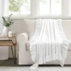 50"x60" Reyna Soft Knitted Ruffle Throw Blanket - Lush Décor 2 50"x60" Reyna Soft Knitted Ruffle Throw Blanket - Lush Décor -Lush Décor GUEST df401f55 6d22 43e5 8633 65fb4c178e30