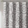 72"x84" Keila Shower Curtain Dark Gray - Lush Décor -Lush Décor GUEST df638cee c38d 4b9f 9512 1ebdbacc9987 1