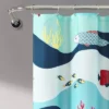 72"x72" Kids' Sea Life Shower Curtain Blue - Lush Décor -Lush Décor GUEST e059473e 1f89 43cc 864b 71f859a40a27