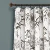 2pk 52"x108" Light Filtering Botanical Garden Curtain Panels White - Lush Décor -Lush Décor GUEST e1019330 ab55 44b8 8e95 05201fee24ee 1