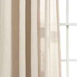 84"x52" Ruched Waterfall Linen Window Curtain Panel - Lush Décor 13 84"x52" Ruched Waterfall Linen Window Curtain Panel - Lush Décor -Lush Décor GUEST e1169d9e f923 4980 94a8 6df05c77c360