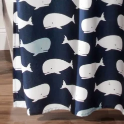 Whale Shower Curtain - Lush Décor -Lush Décor GUEST e6cc2662 2843 4cdb 8f70 09ef4671638f