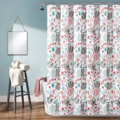 72"x72" Hygge Sloth Shower Curtain Single - Lush Décor 13 72"x72" Hygge Sloth Shower Curtain Single - Lush Décor -Lush Décor GUEST e797c044 61cf 40a6 bbd3 6fa2fe15b108