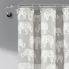 72"x72" Kids' Elephant Parade Shower Curtain - Lush Décor