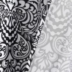 72"x72" Boho Medallion Shower Curtain Black - Lush Decor -Lush Décor GUEST e8ca9fc3 e312 4542 bc34 16f711d4e34a